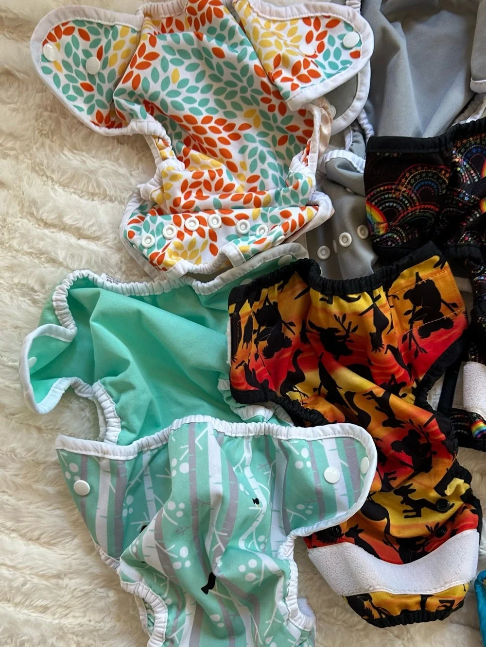 Thirsties Diaper Covers Size One - Set of 8